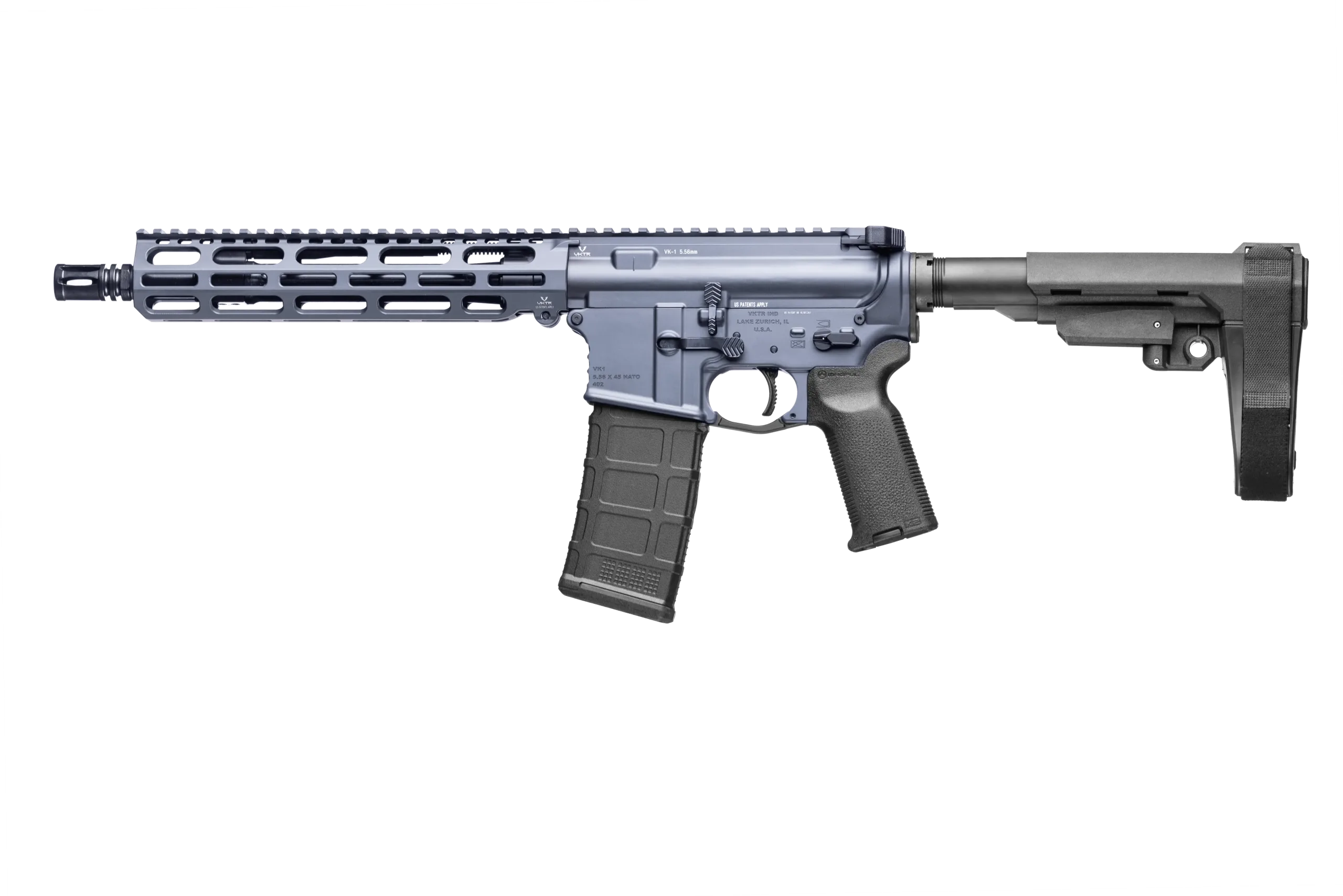 VK-1P – 10.5″ AR15 5.56mm Pistol with SBA3 Brace - Image 6
